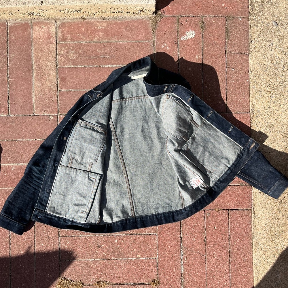 UB901 Denim Jacket - 14.5oz Indigo Selvedge - Picture 6 of 9